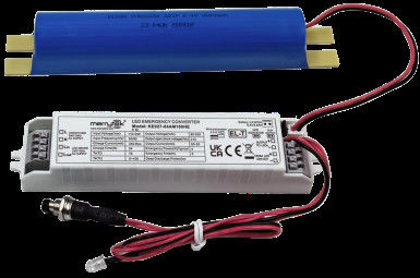 2W 3 saatlik LiFePO4 bataryası Akü ile acil LED sürücüsü Otomatik test ve kendi kendine test 5 yıllık garanti ile isteğe bağlı