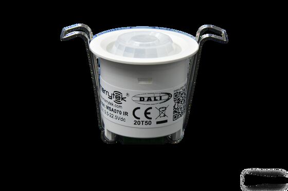 35 mm kesilmiş Mini hareket dedektörü çalışma voltajı 12-24Vdc ve kuru temas modu ile